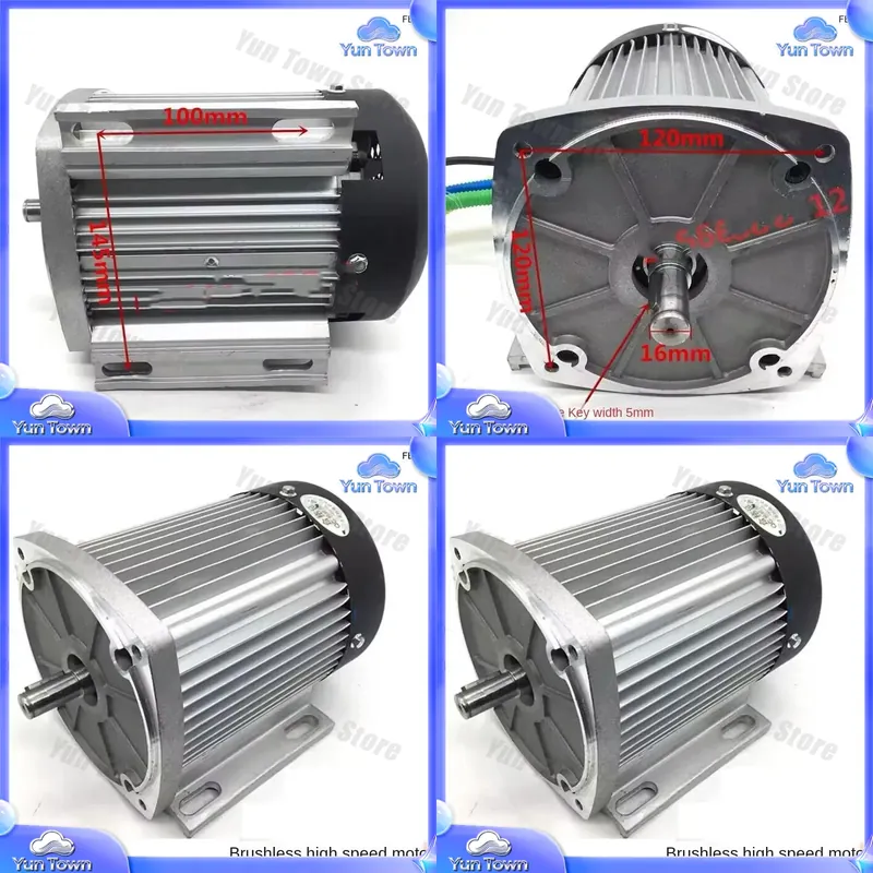 Ev Electric Motor Conversion Kit Car - Borstelloze motor voor elektrische auto modificatie