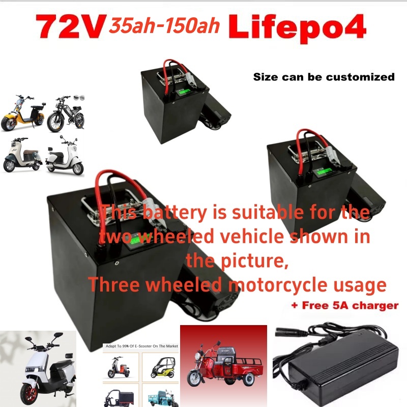 72V Lifepo4 Lithium Batterijpa - Lifepo4 72V 100Ah Battery Pack Ev recensie en prijs