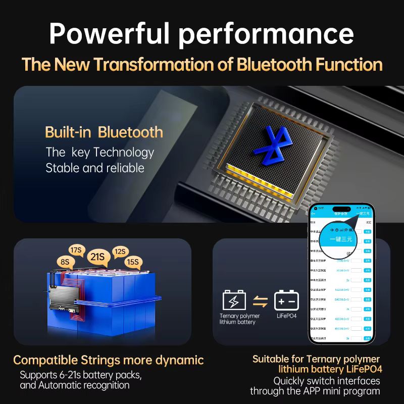 JBD BMS 16S 48V Lifepo4 200A G - Smart Bms 24S 200A Bluetooth Lifepo4 recensie en prijs