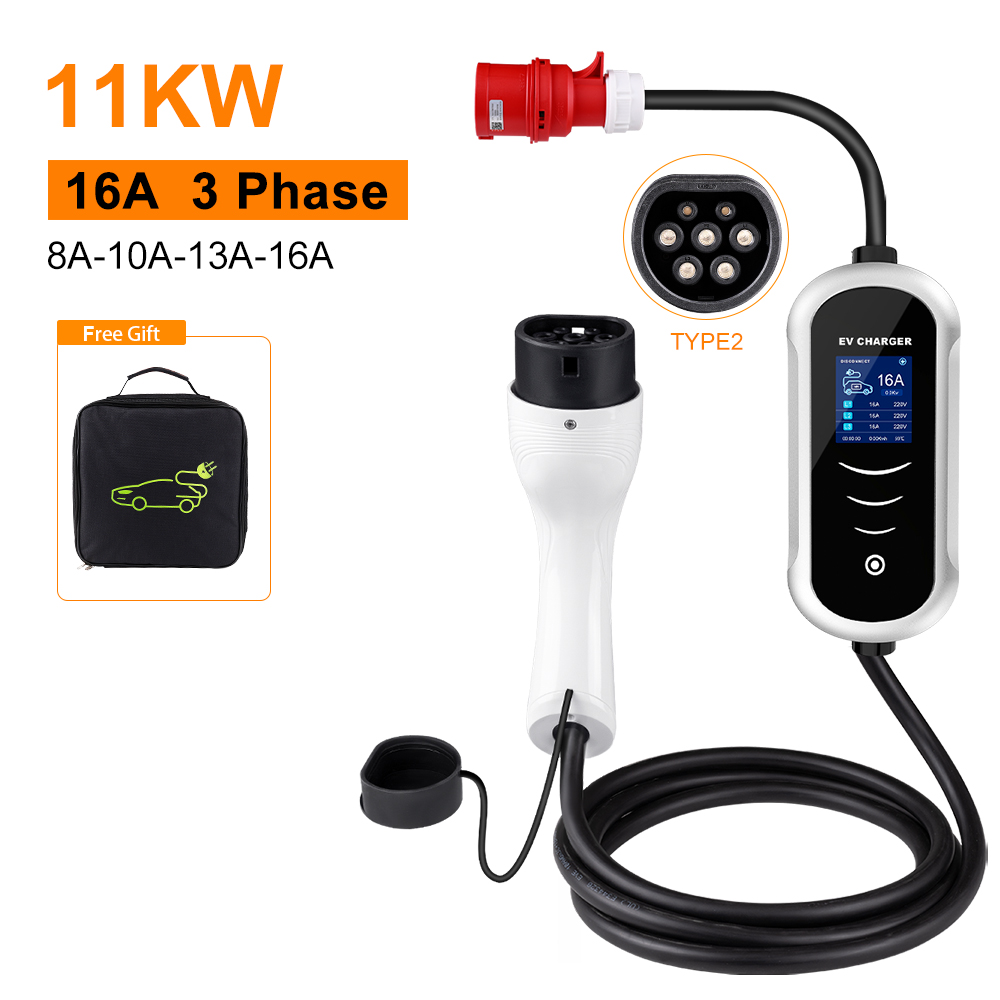 Ipengen Type 2 Draagbare Ev Op - Type 2 Portable Ev Charger 11Kw Cee recensie en prijs