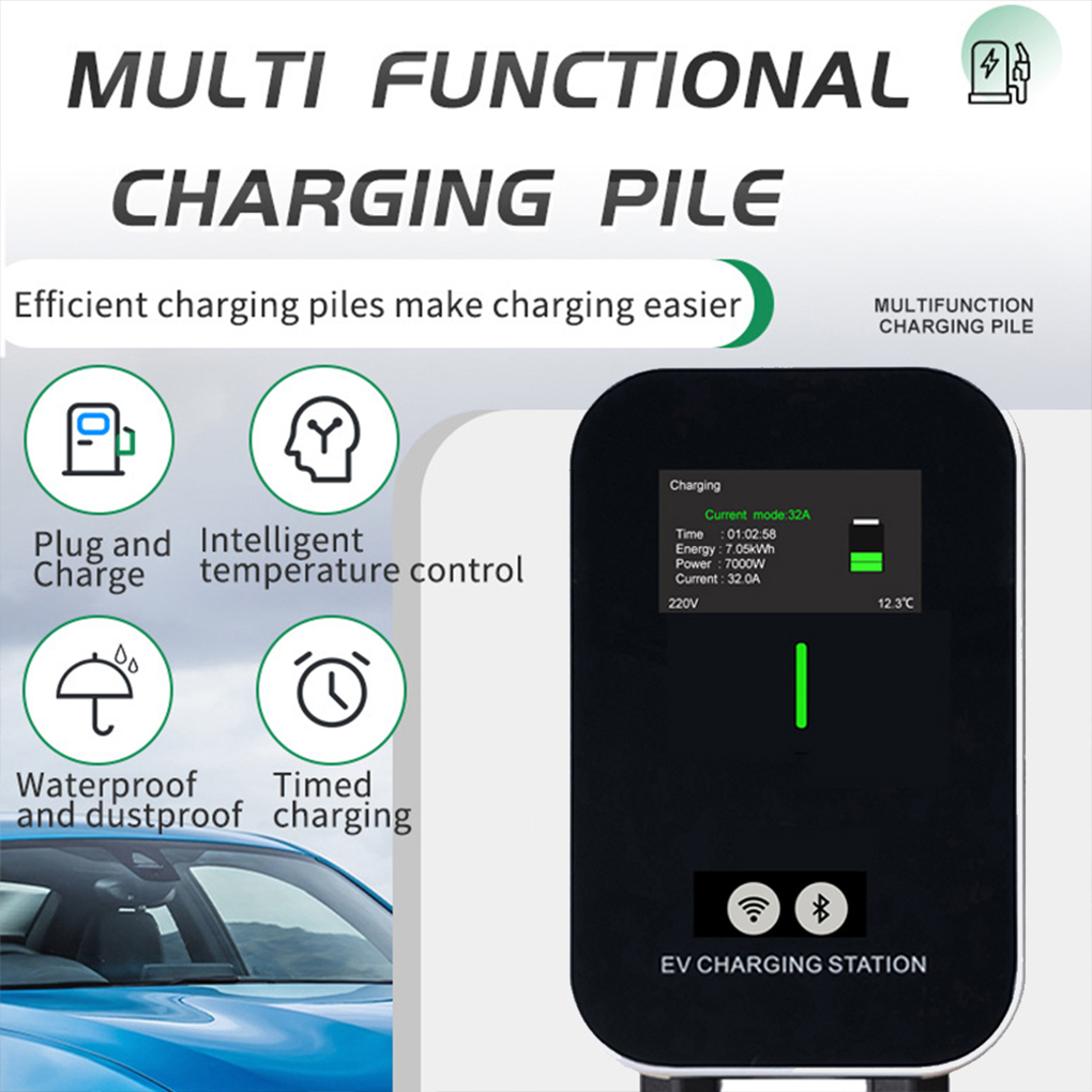 TYPE-2 Wallbox EV-oplader 7KW  - Ev Charger Type 2 22Kw 32A 3 Phase recensie en prijs