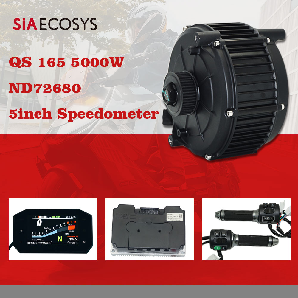 SiAECOSYS QS165 5000W 72V 35H  - Mid Drive Motor Kit 72V 5000W recensie en prijs