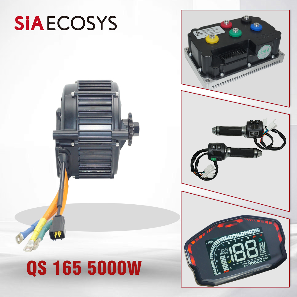 QSMOTOR QS165 V2 5000W 72V 35H - Mid Drive Motor Kit 72V 5000W recensie en prijs