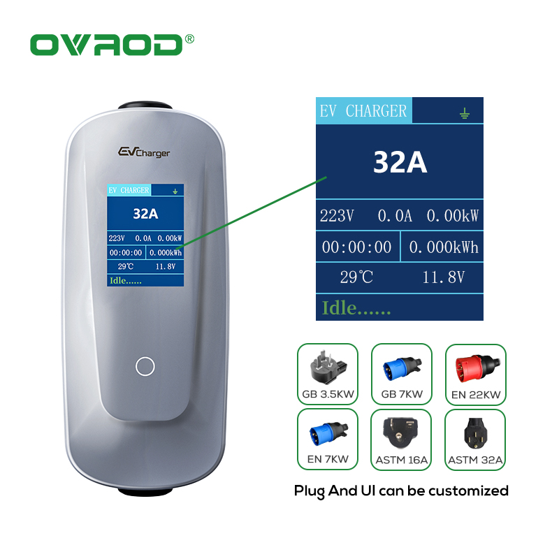 Ovrod Elektrische Auto 16A Mod - Type 2 Portable Ev Charger 11Kw Cee recensie en prijs